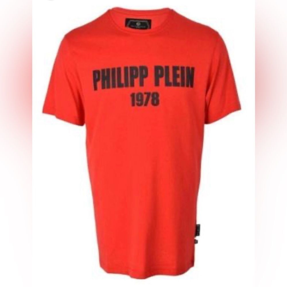 Philipp Plein Red Men's T-Shirt, M